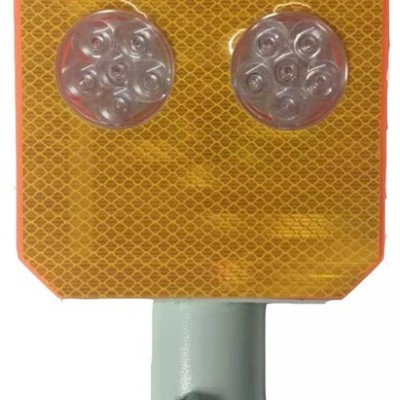 创安达CS-SW-410A 猫眼警示灯    高速公路太阳能GPS同步闪烁猫眼警示灯