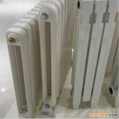 源头厂家  钢制四柱散热器 钢制柱型暖气片 钢制柱型散热器 钢二柱工程散热器 壁挂式自采暖家用暖气片 新款暖气片图1