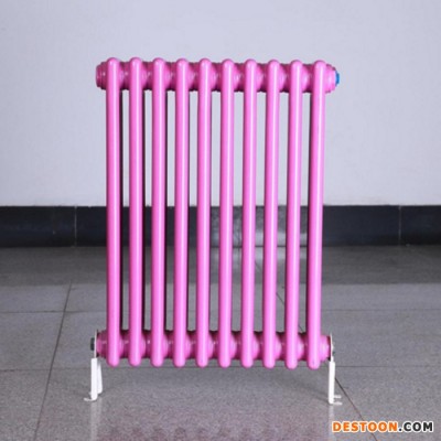 【康博】 厂家直销   钢制散热器 家用壁挂式 低碳钢三柱暖气片 钢制柱型暖气片 中心距600mm图1