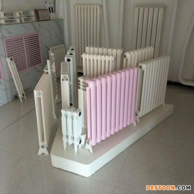 鑫京通  钢二柱暖气片 家用水暖散热片 集体供暖散热器