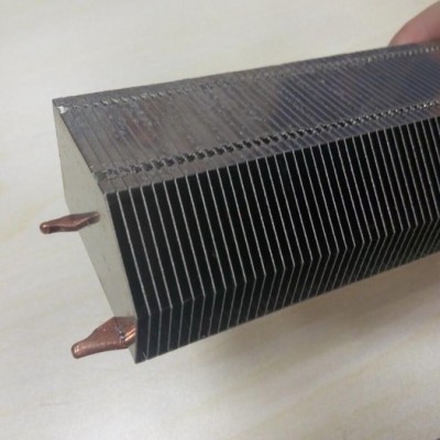 CPU铜铝结合散热器CPU散热器  铜管散热器 铝挤散热器 **图1