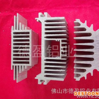 供应德盈工业铝材散热器铝材、梳子散热器、散热器图1