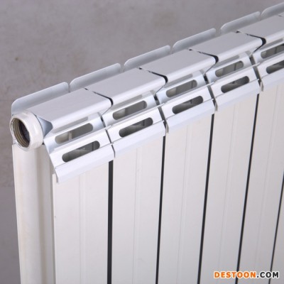 晋江钢铝暖气片 壁挂家用暖气片 家用室内钢铝复合暖气片 散热器价格 批发生产图1