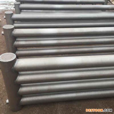 英俊德亿  工业光排管暖气片 大型车间专用光排管散热器 光面管散热器