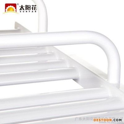 太阳花家用小背篓散热器取暖器厨房卫生间毛巾架暖气片 晾衣架