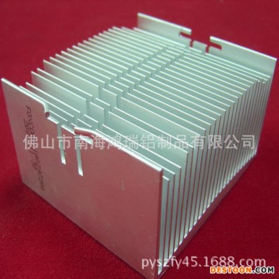 销售 电脑CPU铝合金散热器型材 电子工业铝合金散热器型材