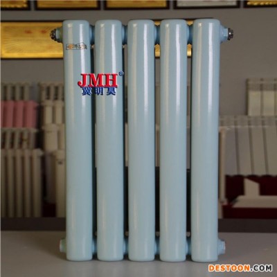 钢制柱形散热器 柱型暖气片 钢二柱散热器价格
