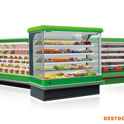 齐美保鲜柜 超市水果保鲜柜 鲜肉柜  水果展示保鲜柜 上海水果展示柜 保鲜柜厂家
