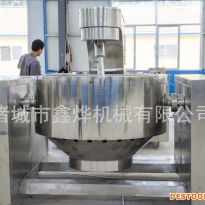 电磁加热自动炒菜机 香菇拌面酱专用炒锅 质量三保 售后无忧图1