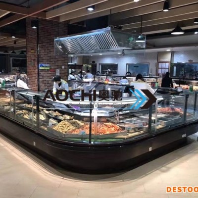 奥驰冷柜忻州市火锅连锁店保鲜柜临汾市鲜肉冷藏柜吕梁市商用制冷设备厂图1
