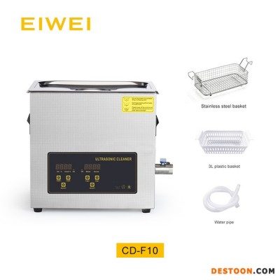 工业超声波清洗机厂家EIWEI亦为CD-F10大功率数控超声波清洗机 五金零件清洗机