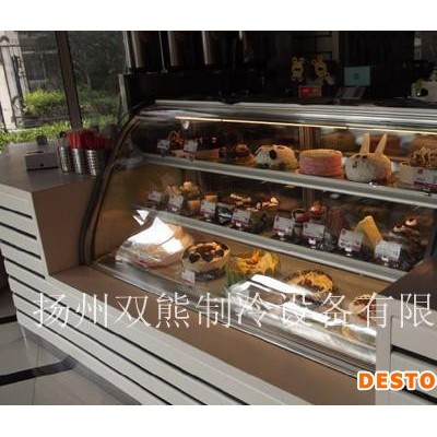 尼柏0.9米蛋糕柜 冷藏保鲜柜 豪华落地式圆弧蛋糕展示柜