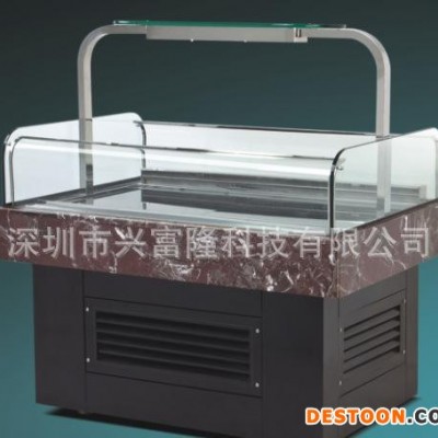 中心开放式冷藏柜直销豪华保鲜柜 特价促销