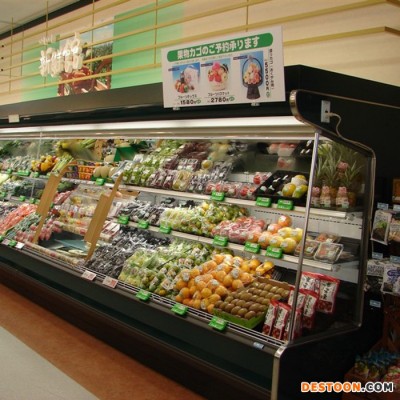 雪锐龙LCG-X1冷藏柜 超市冷柜 保鲜柜/冷藏保鲜柜  水果保鲜柜 风幕柜 水果风幕保鲜冷藏柜 ** 北京