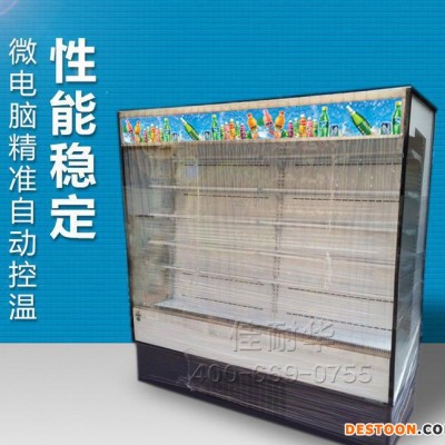 敞开式水果风幕柜 水果保鲜柜 敞开式牛奶保鲜柜 风幕柜图1