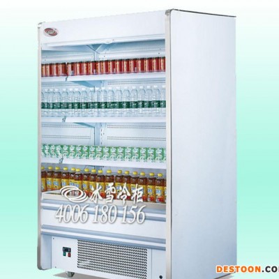 深圳冰雪超市风幕柜 立式冷藏柜 水果保鲜柜 蔬菜展示柜 商用