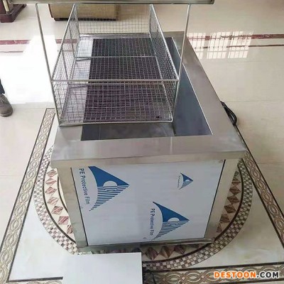 【恒泰】椅子金属脚去油除抛光蜡超声波清洗机 佛山江门铝制品洗涤设备图1