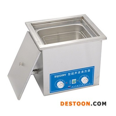 昆山舒美超声波清洗器KQ5200B台式超声波清洗器