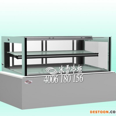 深圳冰雪**直角蛋糕柜 面包保鲜柜 蛋糕展示柜 冷藏柜 商用