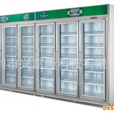 超市立式陈列展示柜分体机冷冻保鲜柜 直销急冻展示柜