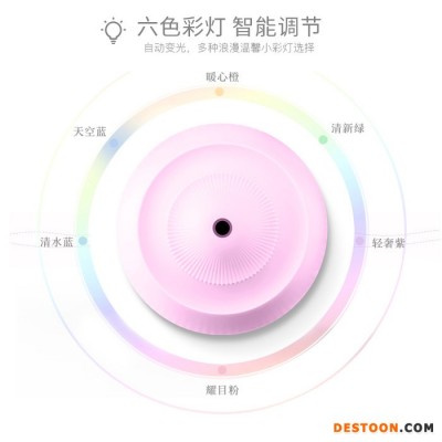 诺比克NBO-XA03新品上市简约香薰机木纹底座超声波雾化加湿香薰灯USB播放音乐