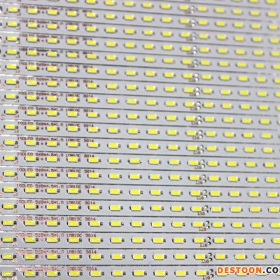 定制3014/4014/2835面板灯硬灯条集成吊顶led贴片平板灯光源灯条 LED硬灯条
