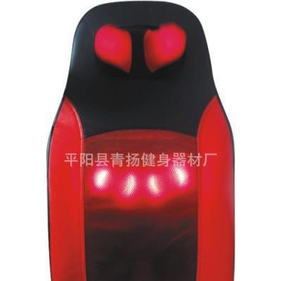 供应青扬颈椎按摩器 颈部 肩部 腰部 按摩靠垫 多功能 按摩垫 按摩椅图1