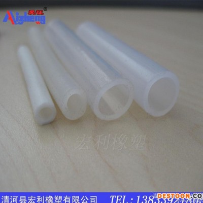 多种用途透明硅胶条 食品级硅胶密封条 硅胶管 透明硅胶管 饮水机胶管  可定制生产彩色硅胶管