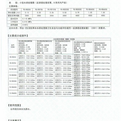 净元 涉水批件  涉水批件办理  广东涉水批件 反渗透膜批件 净水器批件 消字号办理