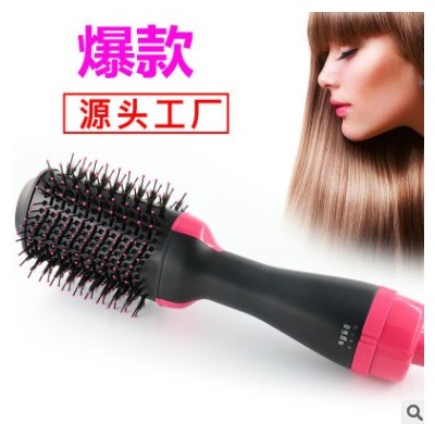 亚马逊爆款多功能热风梳负离子吹风梳卷发器直发梳电吹风机厂家销图3