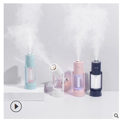 锐意锋炫影加湿器自动摇头旋转多功能香薰暖色七彩夜灯补水可定制图2