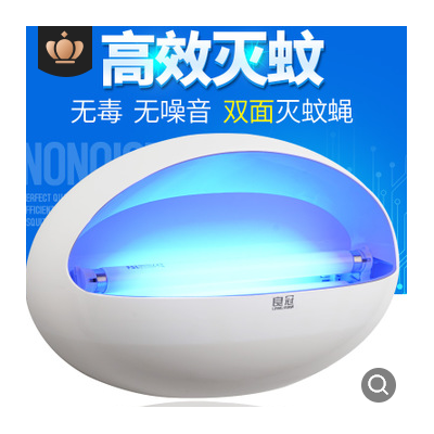 厂家批发粘捕式灭蚊灯 静音诱捕酒店室内捕蝇铝合金灭蝇灯图2