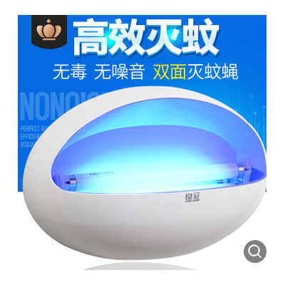 厂家批发粘捕式灭蚊灯 静音诱捕酒店室内捕蝇铝合金灭蝇灯图3