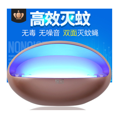 厂家批发粘捕式灭蚊灯 静音诱捕酒店室内捕蝇铝合金灭蝇灯图1