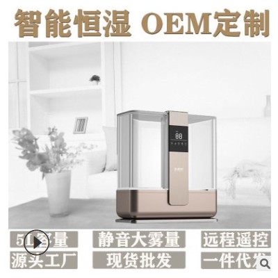 智能遥控多功能加湿器 家用双核雾化超声波加湿器 UV除菌加湿批发图3