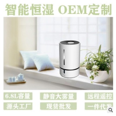 智能遥控多功能加湿器 家用双核雾化超声波加湿器 加湿批发图3