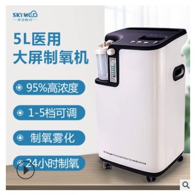 5L制氧机家用93%高氧流量吸氧机大型家用增氧机氧气制氧机吸氧机图2