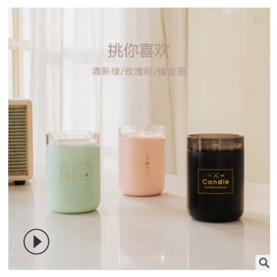 新款烛韵加湿器 超声波喷雾迷你车载加湿器办公室礼品批发加湿器图2