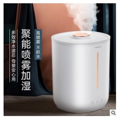 图拉斯 2.8L大容量家用加湿器 静音空调补水大雾量补水空气雾化器图2
