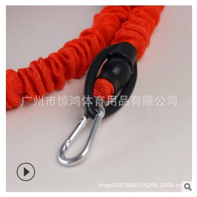 布套防断裂11件套拉力绳简易扣登山钩拉力器悬挂训练阻力绳弹力绳图2