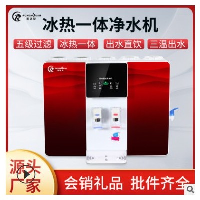深圳厂销冰热一体直饮RO反渗透纯水机 市政自来水过器家用净水机图2
