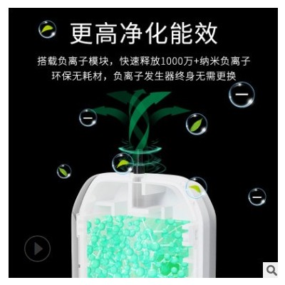 跨境新款便携式空气净化器负离子随身项链迷你小型净化器家用