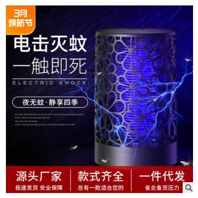 电击式灭蚊灯 电子灭蚊器家用户外驱蚊器光触媒led无辐射驱蚊灯图3