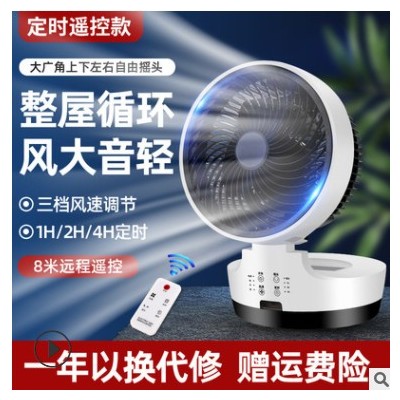 循环扇电风扇台式静音涡轮空气对流扇家用办公室礼品专供工厂直销图3