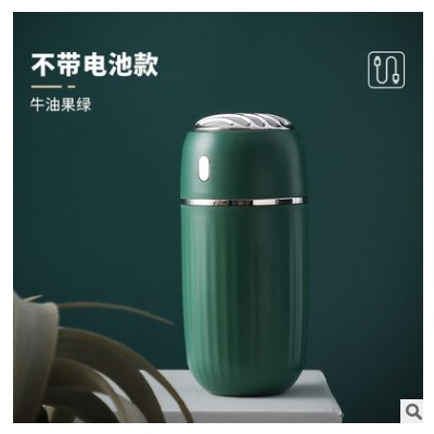 便携矿泉水柱状香薰家用小型USB机械式负离子香薰机加湿器图2