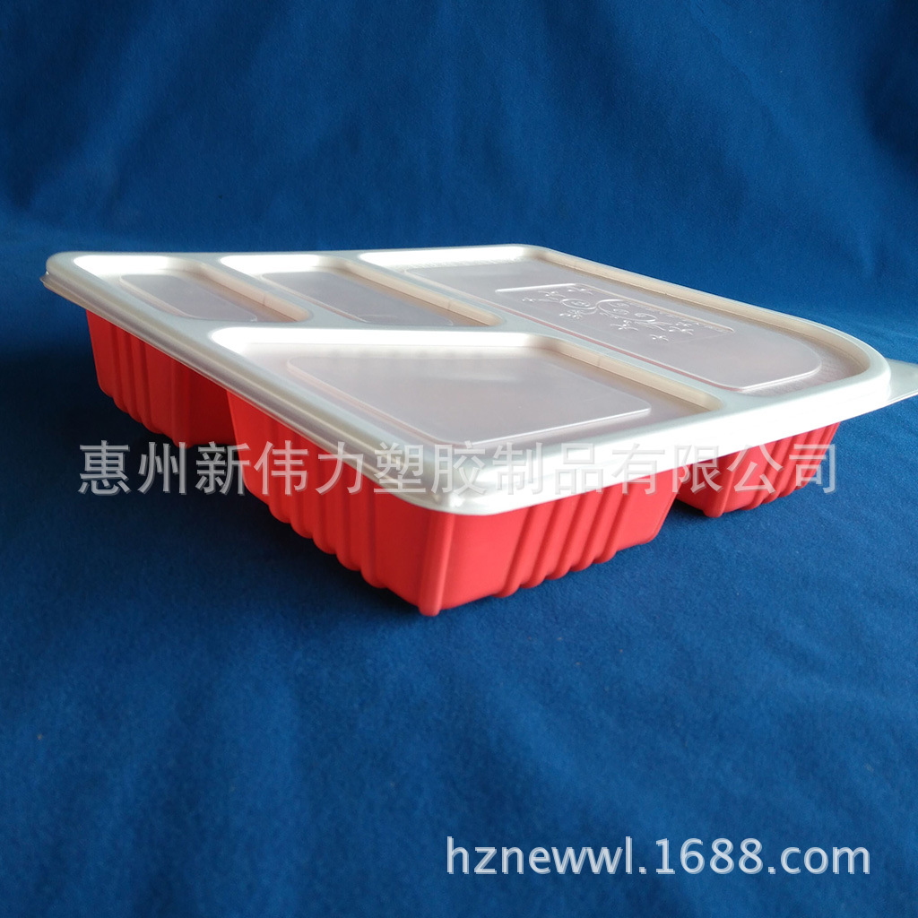 红色饭盒