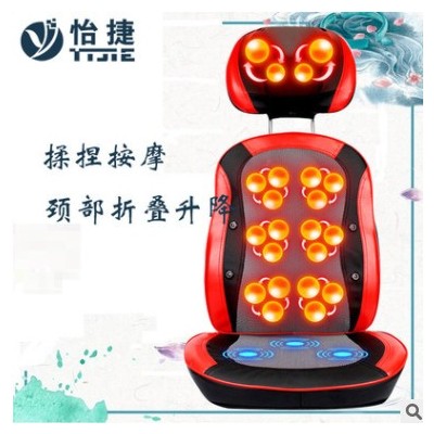 按摩垫厂家出口颈椎泰式开背机全身背部腰部颈部多功能按摩靠垫椅