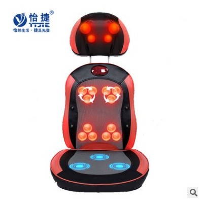 厂家批发颈椎按摩器颈部腰部按摩垫全身多功能按摩靠垫椅礼品贴牌图2