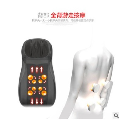 怡捷颈椎按摩器颈部背部腰部全身功能多车载按摩垫按摩枕家用坐垫图3