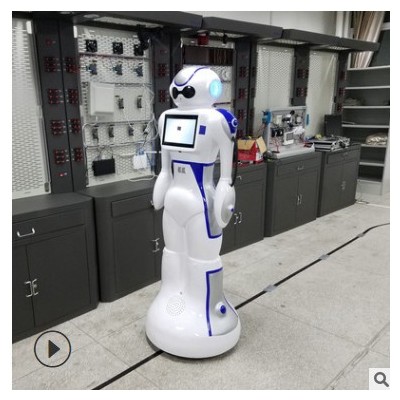 广州澳博厂家激光导航前台咨询迎宾服务营销导购讲解展示机器人AI
